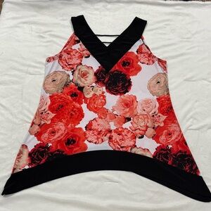 Womens Flowery Blouse